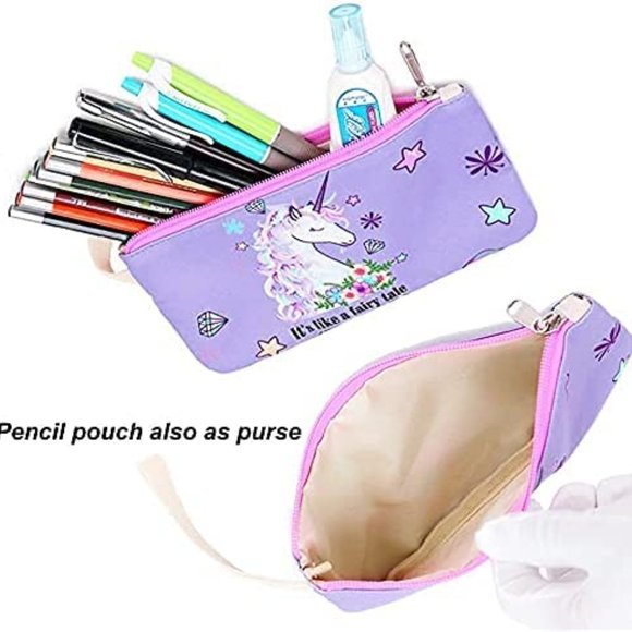 New Girls Backpack Kids Elementary Bookbag Girly School Bag with Insulated Lunch - Picture 12 of 16